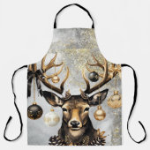 Winter Christmas Deer – All-Over Print Schort (Voorkant)