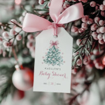 Winter Christmas Girl Baby shower