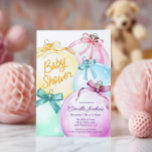 Winter Christmas Girl Baby shower Uitnodiging<br><div class="desc">Nodig uw gasten uit voor een vreugdevol baby shower met deze charmante uitnodiging met een winterthema. Met een speels vakantieontwerp dat perfect is voor het seizoen, zet deze aanpasbare uitnodiging de toon voor een feestelijk feest. Ideaal voor aanstaande moeders die een baby verwachten tijdens de magische wintermaanden, deze uitnodiging combineert...</div>