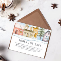 Winter Christmas Het duurt een Village Baby shower