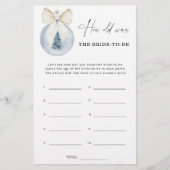 Winter christmas How old was the bride to be (Voorkant)