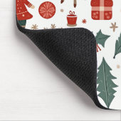 Winter Christmas Mouse Pad Muismat (Hoek)