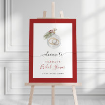 Winter Christmas Ornament Vrijgezellenfeest Welkom