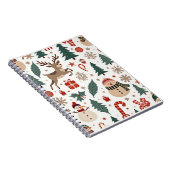 Winter Christmas spiraal Notitieboeken (Rechterzijde)