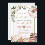 Winter Christmas Tea Baby is een uitnodiging voor<br><div class="desc">Winter Christmas Tea Baby is het brouwen van Baby shower</div>