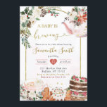 Winter Christmas Tea Baby is een uitnodiging voor<br><div class="desc">Winter Christmas Tea Baby is het brouwen van Baby shower</div>