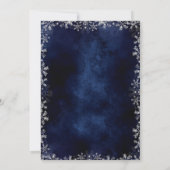 Winter Christmas These Kids  Rehearsal Dinner Kaart (Achterkant)