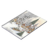 Winter Christmas Village Notitieboek (Linkerzijde)