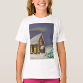 Winter Church T-Shirt (Voorkant)