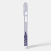 Winter City Snowflake iPhone 16 Hoesje (Achterkant / Links)