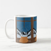 Winter Classic Mug Customizable - Snow Globe Koffiemok (Links)