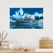 Winter Cliffs Poster (Keuken)