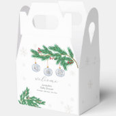 Winter Clothesline Ornaments Baby Shower Welcome Bedankdoosjes (Open)