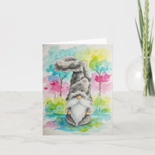 Winter Coat  Bedankkaart (Voorkant)