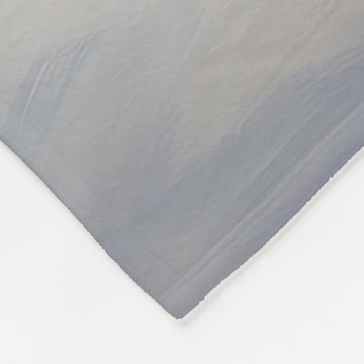 Winter Cocker Spaniel Caravan Kerstavontuur Fleece Deken (Hoek)