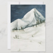 Winter Cocktail | Mountains & Martini’s Party Kaart (Achterkant)