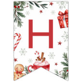 Winter Cocoa Birthday Banner (Tweede vlag)