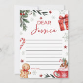 Winter Cocoa Birthday Dear Card Kaart (Voorkant)