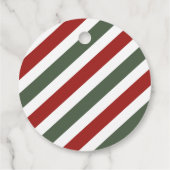 Winter Cocoa Birthday Favor Tag Bedankjes Labels (Achterkant)