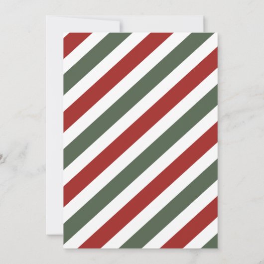 Winter Cocoa Birthday Thank You Card Kaart (Achterkant)