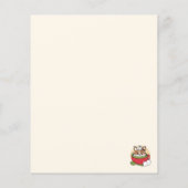 Winter Cocoa Bliss - Schattigee hond in Mok Design (Achterkant)