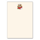 Winter Cocoa Bliss - Schattigee hond in Mok Design Kaart (Achterkant)