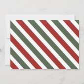 Winter Cocoa First Birthday Invite Photo Kaart (Achterkant)