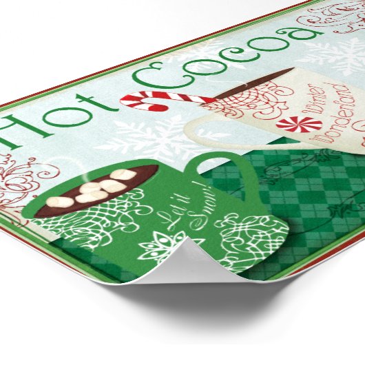 Winter Cocoa Poster (Hoek)