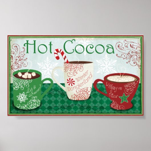 Winter Cocoa Poster (Voorkant)