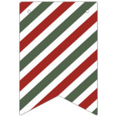Winter Cocoa Verjaardagsbanner Vlaggetjes (Eerste vlag)