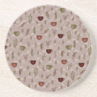 Winter Coffee Journey Zandsteen Onderzetter