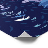 Winter Collectie achtergrond Poster (Hoek)
