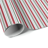 Winter Colors stripe 1 Cadeaupapier (Rol Hoek)