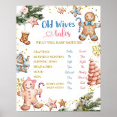 Winter Cookies Geslacht Onthullen Oude Vrouwen Ver Poster (Voorkant)