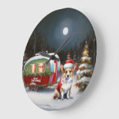 Winter Corgi Caravan Kerstavontuur Grote Klok (Hoek)