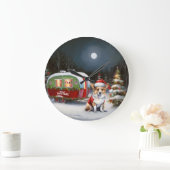 Winter Corgi Caravan Kerstavontuur Grote Klok (Huis)