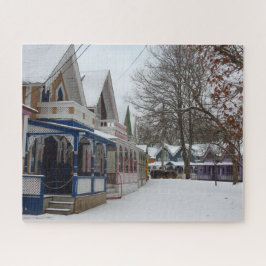 Winter Cottages - Martha's wijngaard Legpuzzel