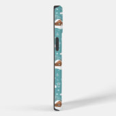 Winter Cozy Cabin Patroon Case-Mate iPhone Case (Achterkant / Rechts)
