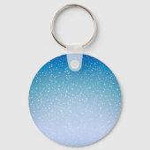 Winter Cozy Snowman Sleutelhanger (Achterkant)