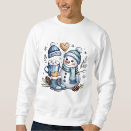 Winter Cozy Snowman Trui