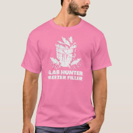 Winter Crappie Vissen Slab Hunter T-shirt