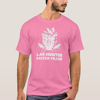 Winter Crappie Vissen Slab Hunter T-shirt