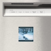 "Winter Creekside" Magneet (Insitu (Vaatwasser))