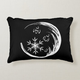 Winter Crest Accent Kussen