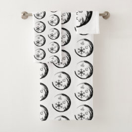 Winter Crest Bad Handdoek