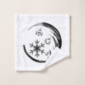 Winter Crest Bad Handdoek (Wasdoekje)