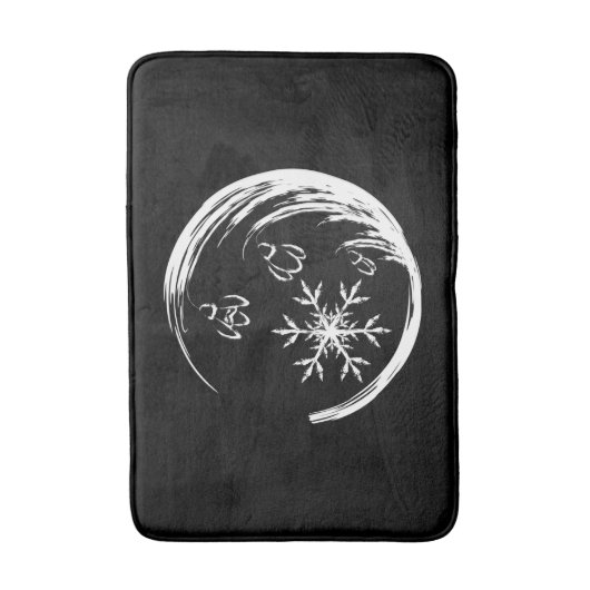 Winter Crest Badmat (Voorkant Verticaal)