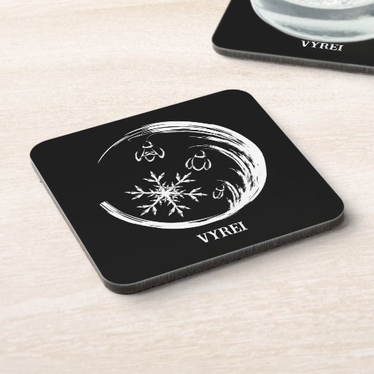 Winter Crest Bier Onderzetter (Linkerzijde)