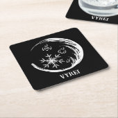 Winter Crest Kartonnen Onderzetters (Schuin)