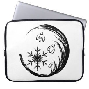 Winter Crest Laptop Sleeve